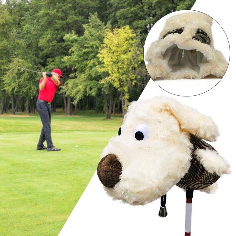 Golf Putter Head Covers, Light Weight Animals Golf Club Cap for Outdoor Mobile Putter Protective