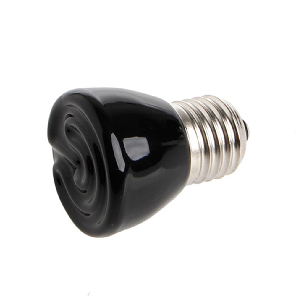 25/50/75/100W Far IR Mini Type Pet Breeding Emitter Lamp Ceramic Light Heat Bulb