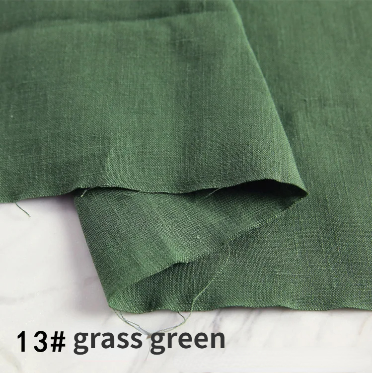 Ropa de lino , tela de cáñamo por metro, piedra fina lavada, lino de de , pantalones de vestir de verano, tela de ramio: Lila