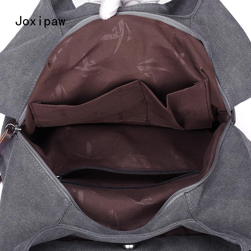 Women's One-shoulder Handbag All-match Simple Literary Fan Female Bag Student Shopping Bag Casual Canvas Bag