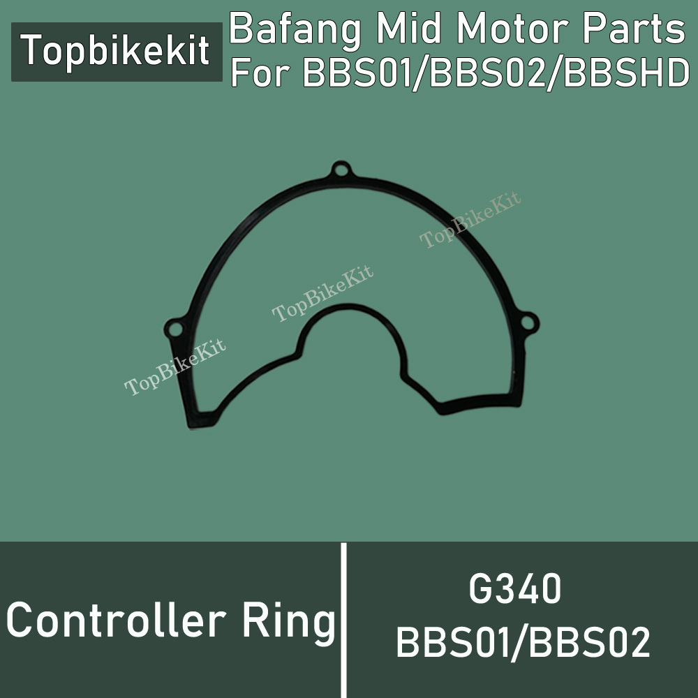 B Ebike BAFANG Mid Motor Controller Motor Washer Ring For BBS01 BBS02 BBSHD Bearing/Ring Oil Seal/Axial Bearing/Shaft Screw: green