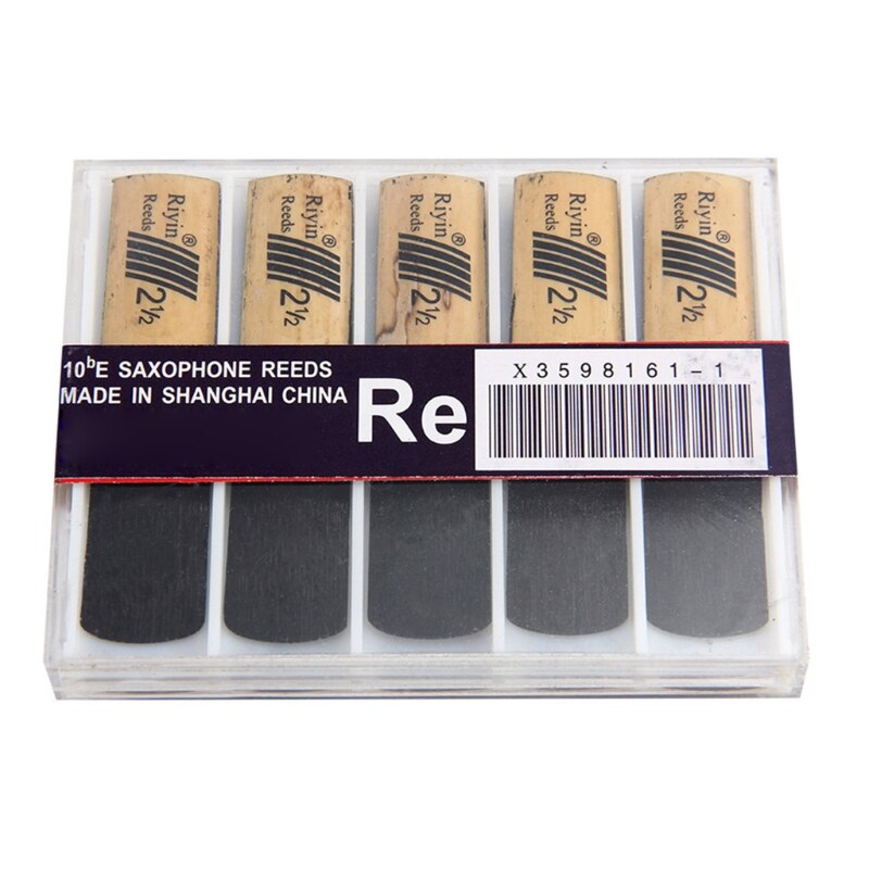 1 Doos Tenorsaxofoon Rieten Sterkte 1.5/2.0/2.5/3.0/3.5/4.0 Sax Reed Houtblazers instrument Accessoires: 4