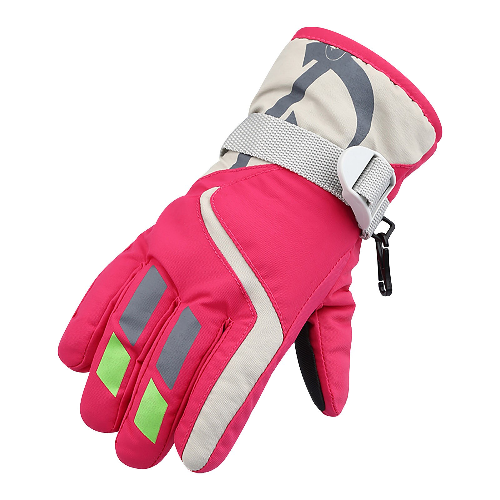 Gants de ski pour enfants, hiver , pour bébés garçons et filles, mitaines coupe-vent pour Sports de plein air, gants imperméables pour enfants de 5 à 8 ans: C