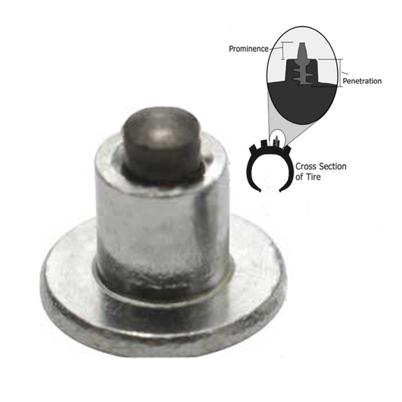 30Pcs Winter Car Wheel Tire Studs Anti-Slip Stud Universal Snow Spikes Tire Cleats for Trucks Auto Motorcycle Bike Vehicles Shoe