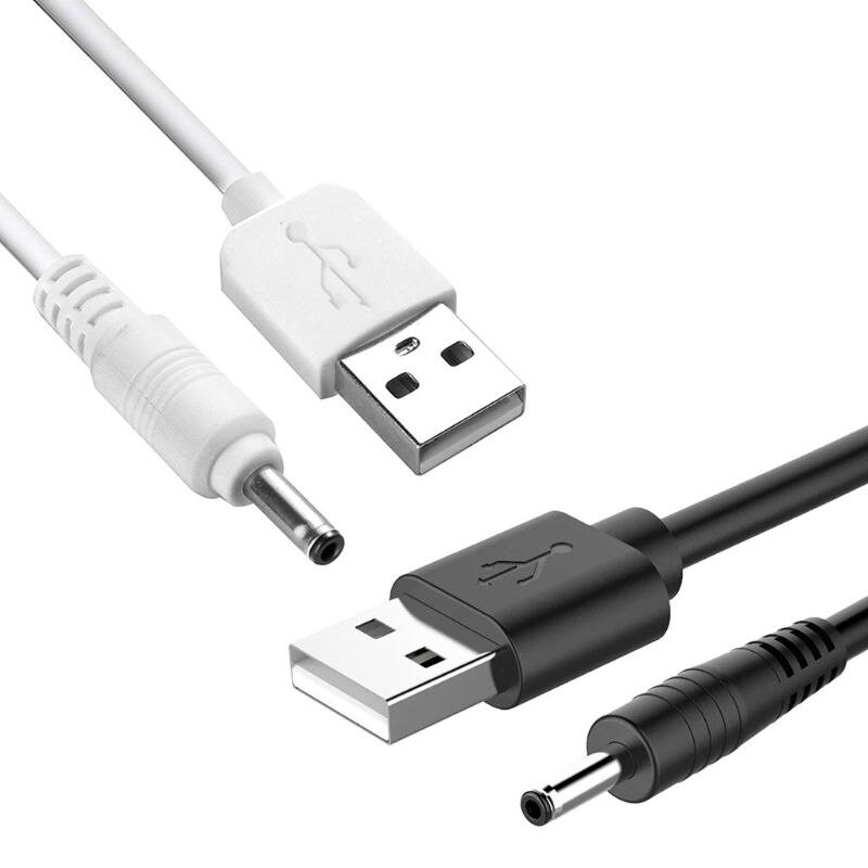 Usb - dc 3.5v -latauskaapelin vaihto foreo luna/luna 2/ mini/mini 2/ go/luxe -puhdistusaineeseen usb -laturin johto 100cm r91a
