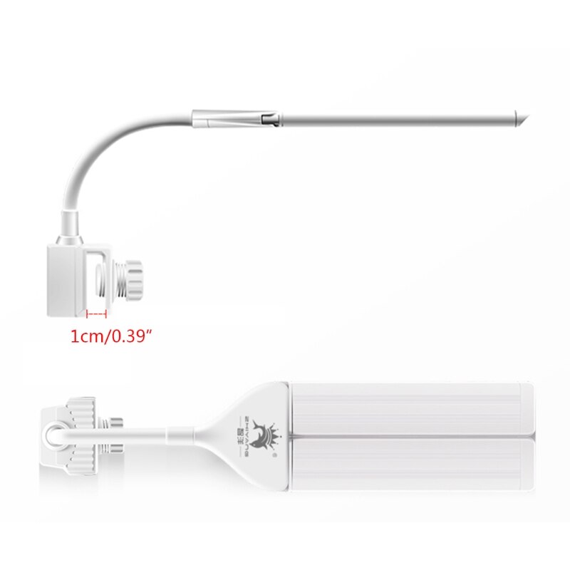 Adjustable Fish Tank Four-Row Light LED Aquarium Clip-on Lighting Lamp 100V-240V