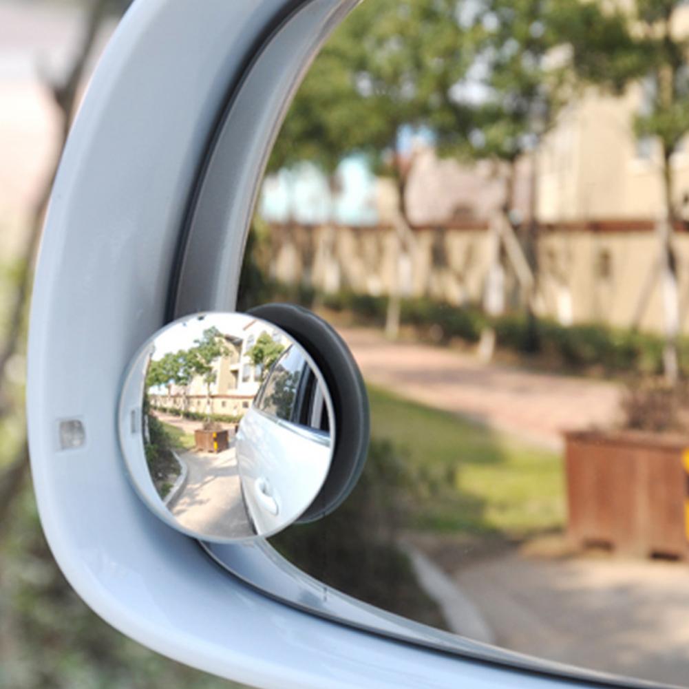 1 Pair Car Door Mirrors 360 Degree Adjustable Car Side Mirror Flexible Universal Fit Blind Spot Mirrors