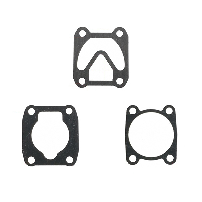 3Pcs Thickened Air Compressor Cylinder Head Gasket Set - Durable Seals for Valve Plate & Oil Pumps (Industrial Use)
