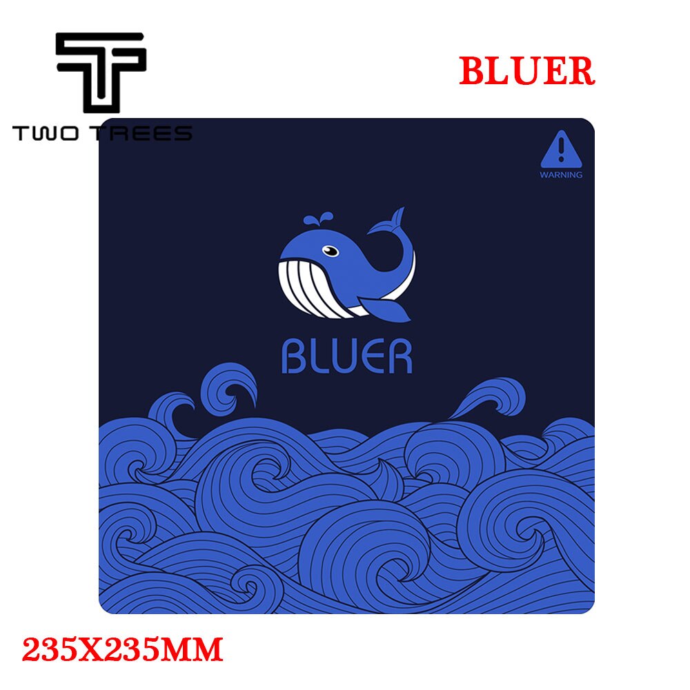TWO TREES Sapphire pro Sapphire PLUS BLUER 3D Printer part Heat bed (235*235/310x310mm bed Plate bed sticker: For BLUER