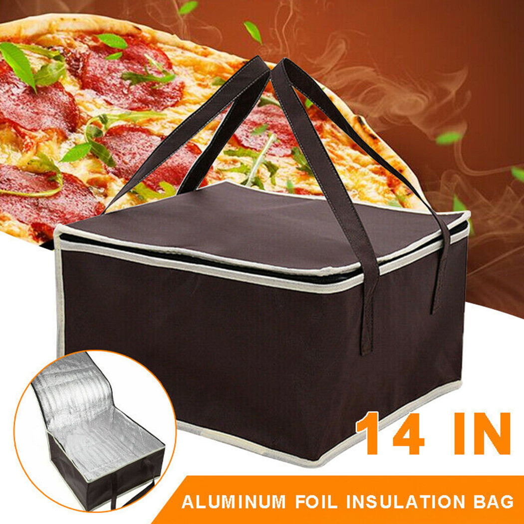Isolierte Tasche für Lebensmittel, Pizza, , wasserdicht, Campingwärmer, kalte Thermotasche, Bausatz, Lebensmittelfolie, Wärmedämmtasche: Ursprünglich Titel
