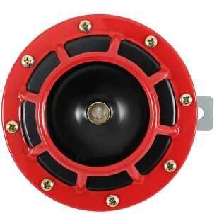 Klaxon électrique double tonalité | US, pour Lexus modifier voiture, calandre à ultrasons, grande installation universel 118dB, Tweeter Canada 3C Klakson: 1 Piece Red
