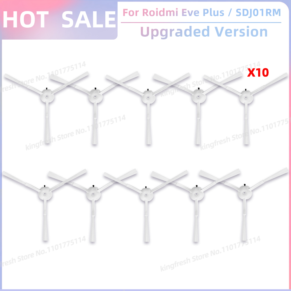Fit For Roidmi Eve Plus SDJ01RM, XCLEA H30 Plus / H40 Plus Parts Main Roller Side Brush Filter Mop Cloth Bracket Bag Accessories: light yellow