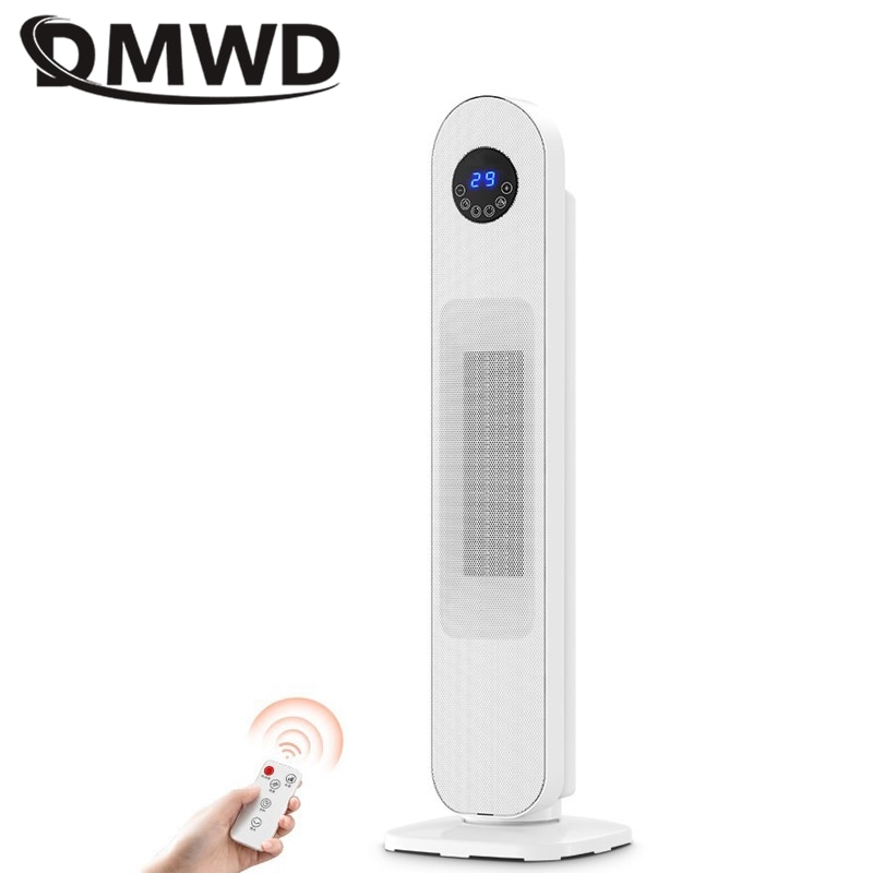 DMWD Household Heater Vertical Warmer Energy-saving Electric Office Blower Quick Heating Power Off For Bedroom Bathroom 220V