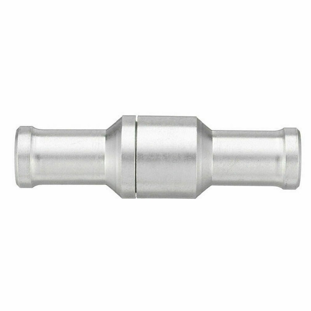 Válvula antirretorno de combustible de aleación de aluminio para coche, válvula de retención de gasolina y diésel, de 10mm, duradera
