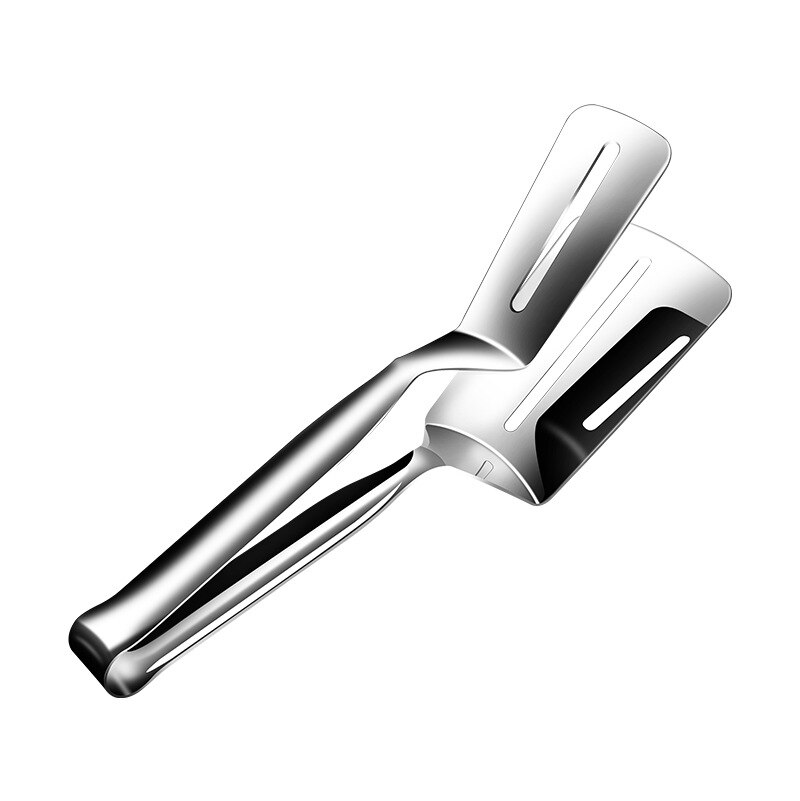 Stekt fisketang i rustfritt stål biff steketang multifunksjon grillmat tang pannekake tang