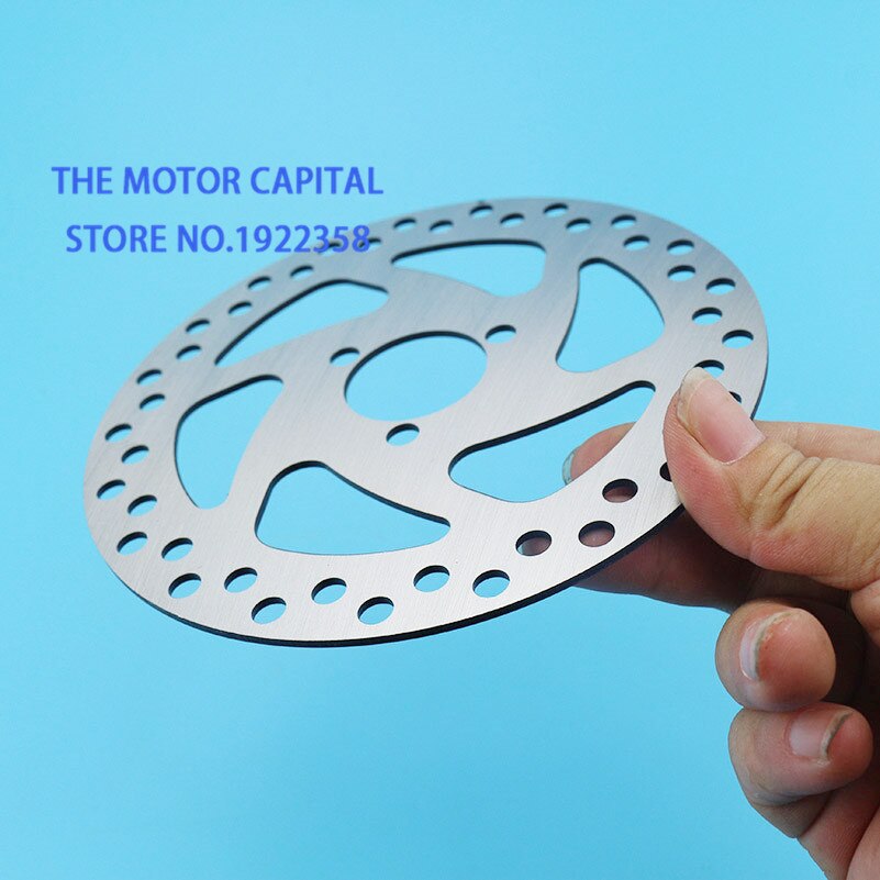 140mm bremseskive til gasscooter, pocket bike, el-scooter , 29mm indvendig diameter , 3 huller 2mm