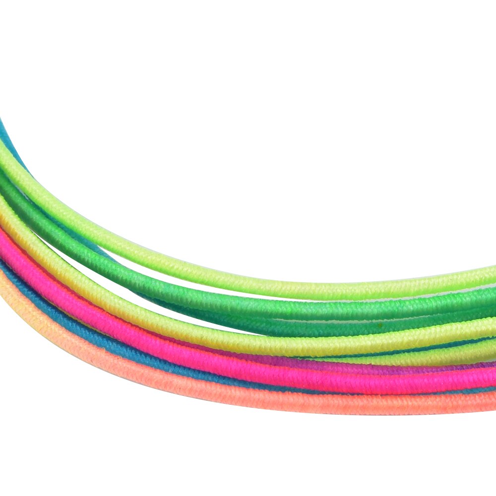 Cordón elástico con cuentas, hilo, tela elástica, cuerda para manualidades de 1mm (100m)