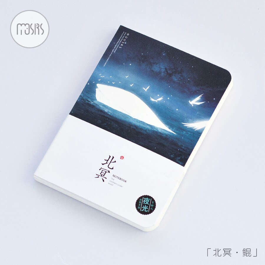 Aesthetic Nightlight Agenda Organizer Diary Journal Notebook Stationery: D