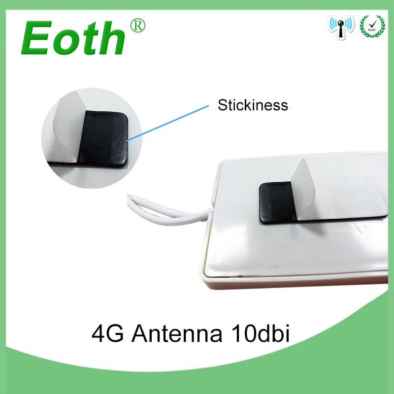 Eoth 3G 4G Lte Antenne 10dbi Sma Male Connector Plug Antenne Router Externe Repeater Draadloze Modem Antene