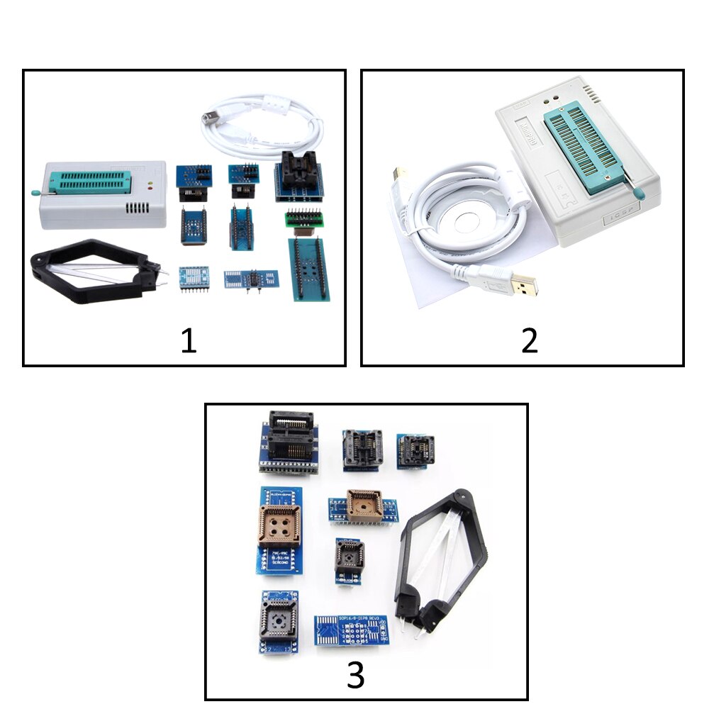 Mini TL866CS Pro USB BIOS Universal Programmer Kit with 9pcs Adapter Programmer Kit With 9pcs Adapter