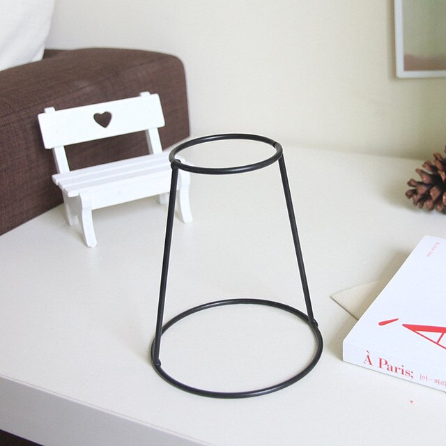 1 X support de Vase en fer forgé, Arrangement de fleurs en fil de fer, Simulation sèche et fraîche, support de fleurs en fer forgé, en Stock: E