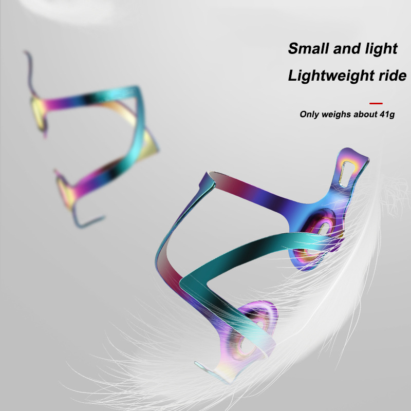 Fahrrad Flasche Halfter Radfahren Fahrrad Aluminium Legierung Leichte Trinken Wasser Flasche Gestell Reiten Bunte Wasserkocher Halfter Halterung