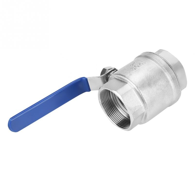 1 pcs 2 inch 304 Ball Valve Stainless Steel Two-piece Full Port Female Thread Ball Valve DN50