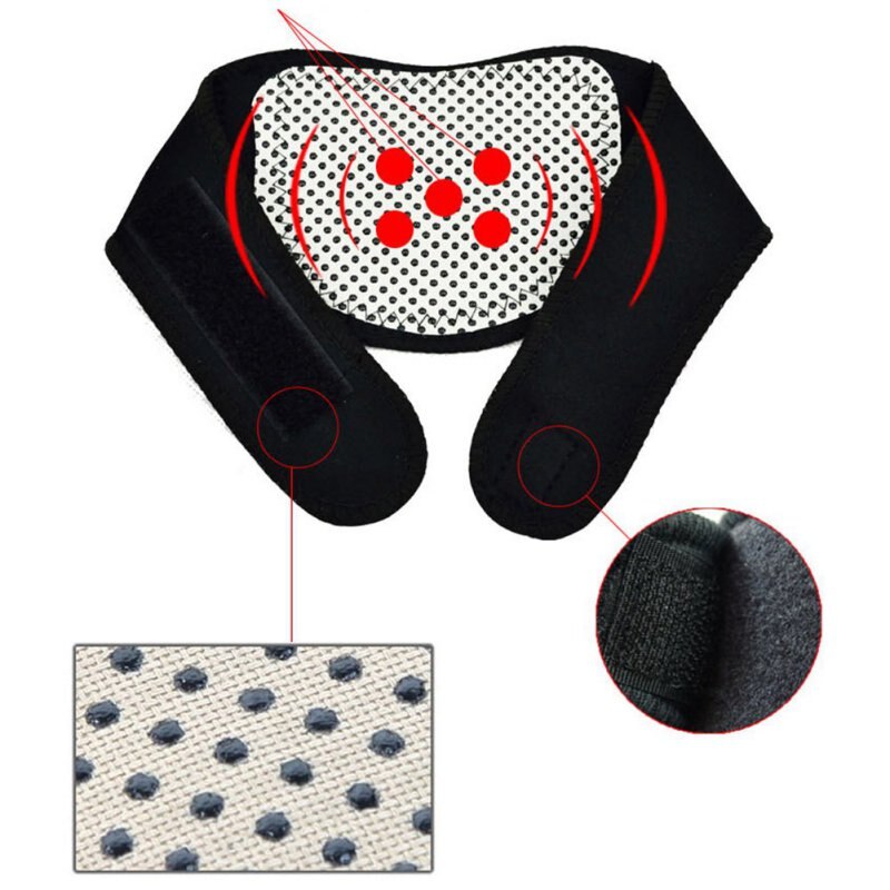 Magnetic Therapy Neck Massager Cervical Vertebra Protection Spontaneous Heating Belt Body Neck Massager