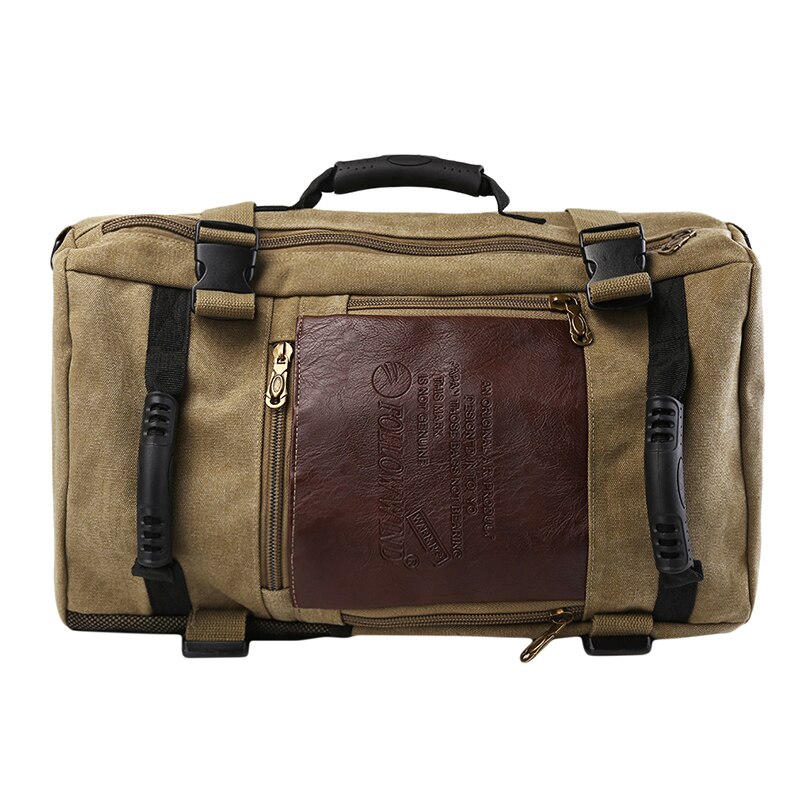 Women Travel Bags Large Capacity Casual Sports Bags Shoulder Bag Backpack Waterproof Travel Blusas For Men: army green