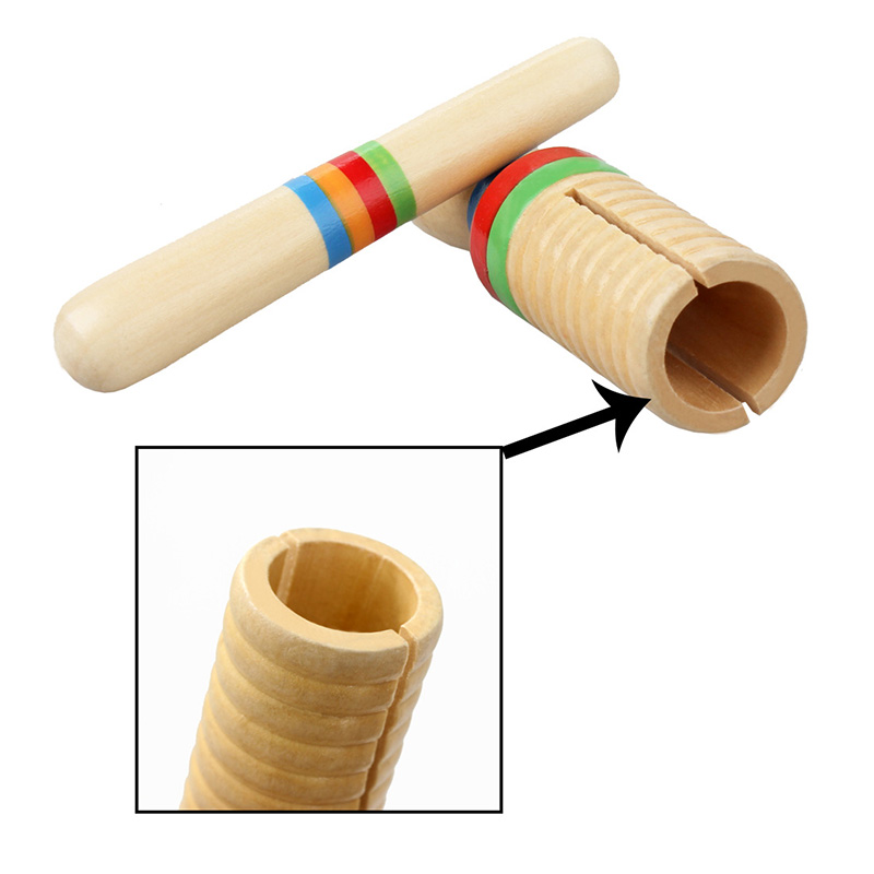 Børn træ musikinstrument lyd rør legetøj percussion uddannelse til børn  n66