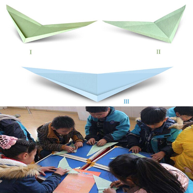 20pcs Never Falling Surfing Paper Aircraft Toy Hand Throw Glider Educational Toys