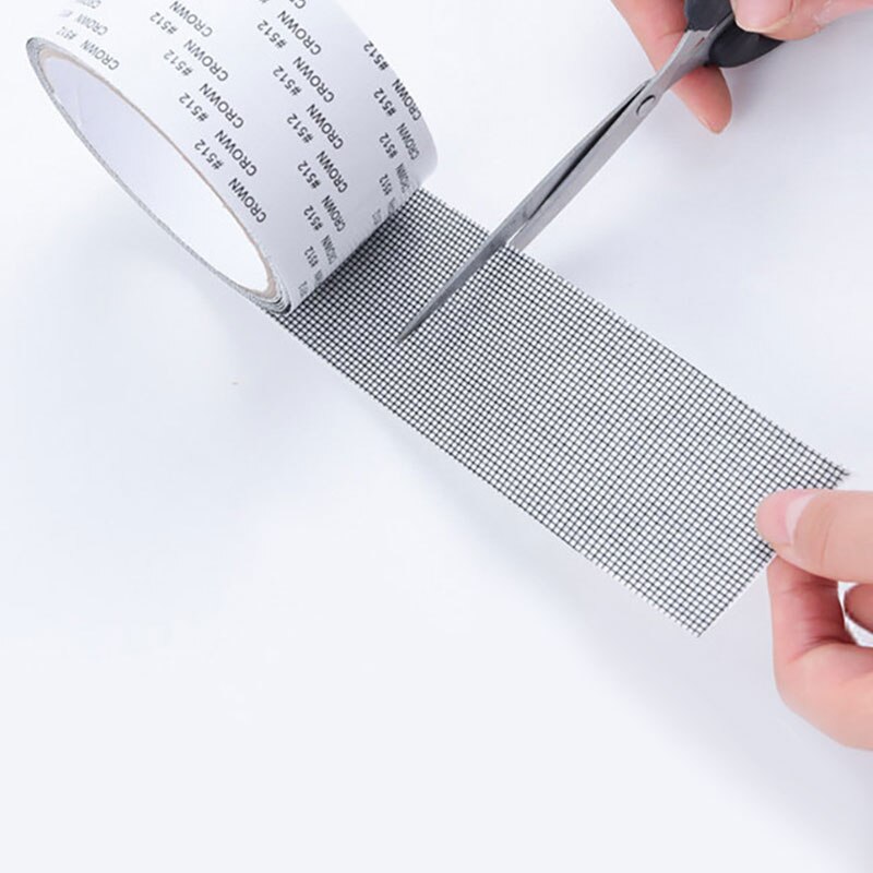 Scherm Reparatie Tape Venster Deur Waterdichte Patch Zelfklevende Super Fix Anti-Insect Deur Klamboe Mesh Gebroken gaten Reparatie