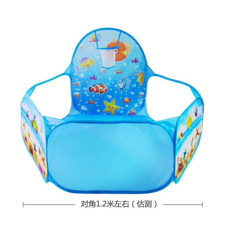 Oceano a tema stampato piscina di palline di pallacanestro piscina di vendita per bambini gioco di casa tenda bambino piscina di palline per bambini recinzione