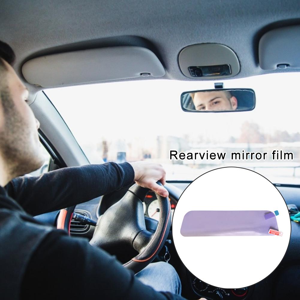 1pc universal bil interiör bakifrån antireflexfilm bländande backspegel skyddande klistermärke auto styling delar