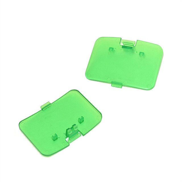 Jumper Pak Pack de expansión de memoria de reparación de 1 pieza, tapa de puerta, pieza para Nintendo 64 N64, repuesto Jumper Pak, expansión de memoria: Transparent green