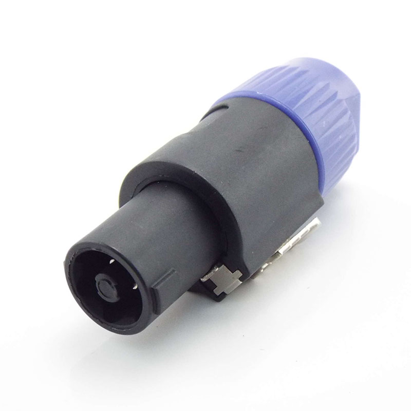 4pins NL4FC Sprechen Anschlüsse Typ 4 Pole Stecker Männlich Lautsprecher Audio Stecker Set männlich/weiblich stecker jack Audio lautsprecher Anschlüsse B: Armee Grün