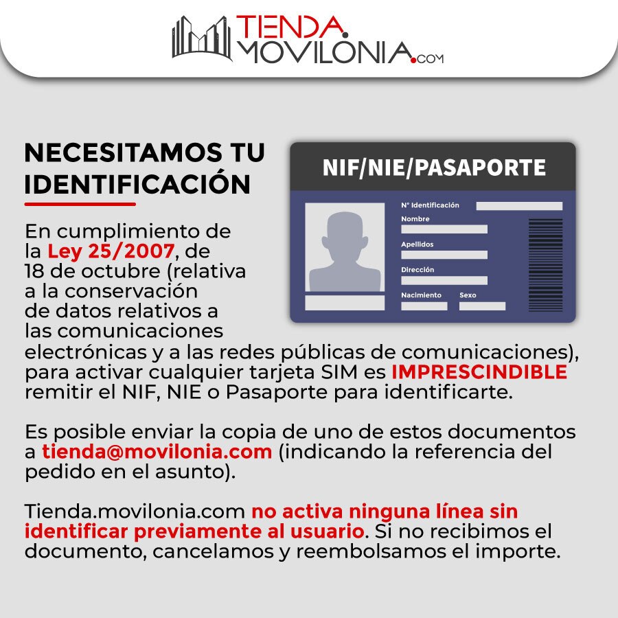 Tarjeta SIM prepago de You Mobile - Llamadas y 4G - Cobertura Orange - Llamadas nacionales e internacionales e Internet 4G