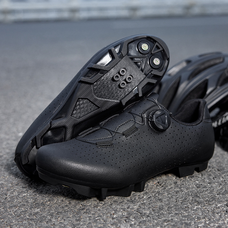 Zapatillas de ciclismo para hombre, zapatos antideslizantes y transpirables con Clip, calzado para bicicleta de montaña, calzado de ciclismo con tacos SPD autoblocantes para Shimano