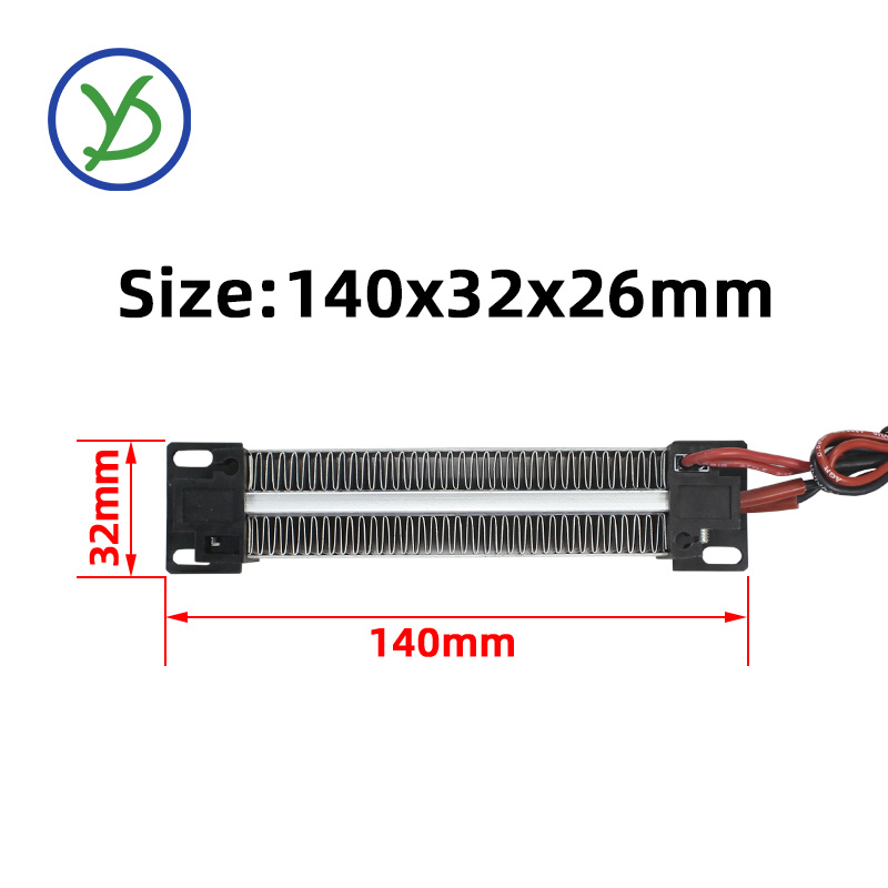 Calentador de aire cerámico PTC, elemento calefactor de temperatura constante, 250W, 220V