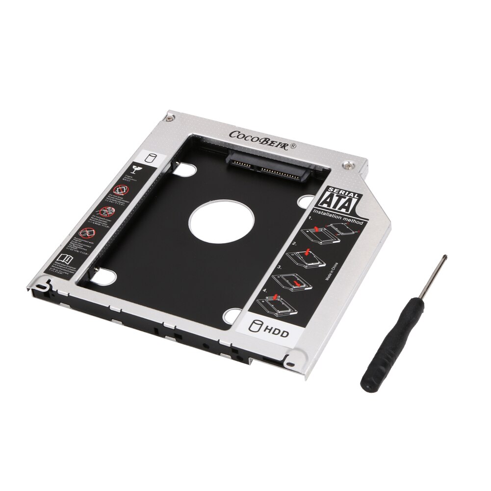 Universal SATA 2nd HDD SSD Hard Disk Drive Caddy for Apple SuperDrive 21" 27" for iMac Late
