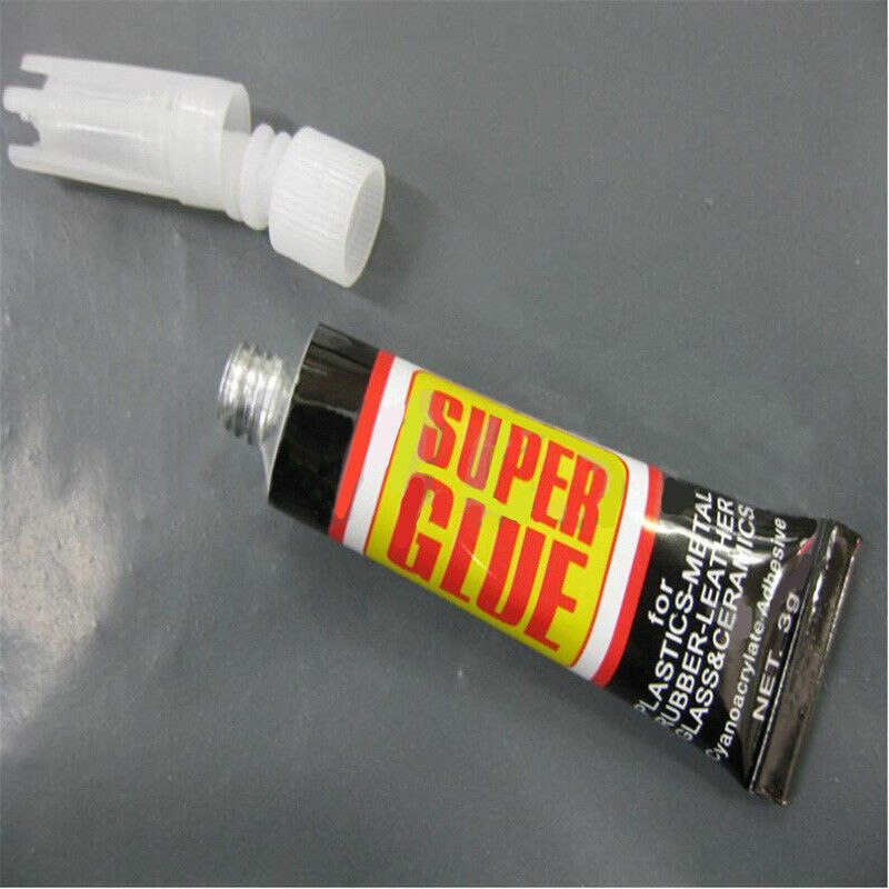 Vloeibare Super Lijm Instant Sterke Bond Leer Hout Rubber Metaal Glas Cyanoacrylate Lijm Briefpapier Winkel Nail Gel