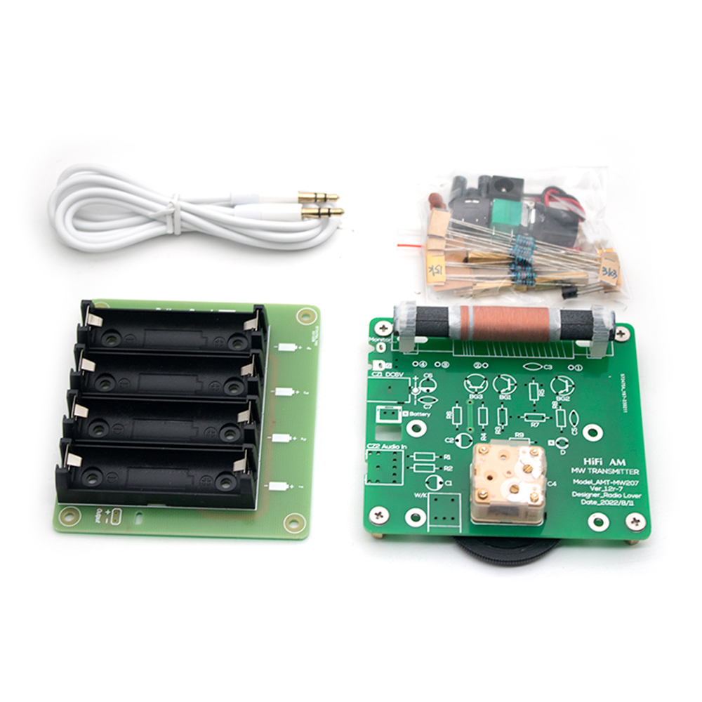 Trasmettitore a onde medie 525 ~ 1605kHz HIFI sono sperimentare MW Radio modificata per trasmettitore fm a onde medie: Rosso