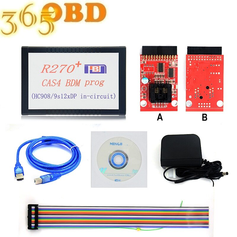 R270+ CAS4 BDM Prog Auto Programming R270 V1.20 programmer For Auto Key Programme