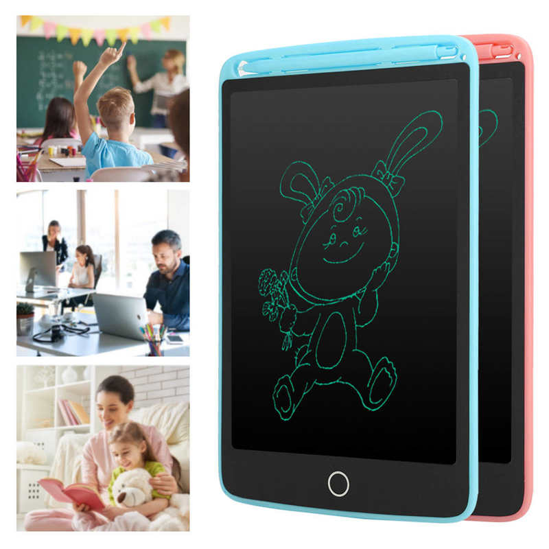8.5 Inch LCD Writing Pad Light Energy Electronic Blackboard Monochrome Handwriting Board Tablet for school office home