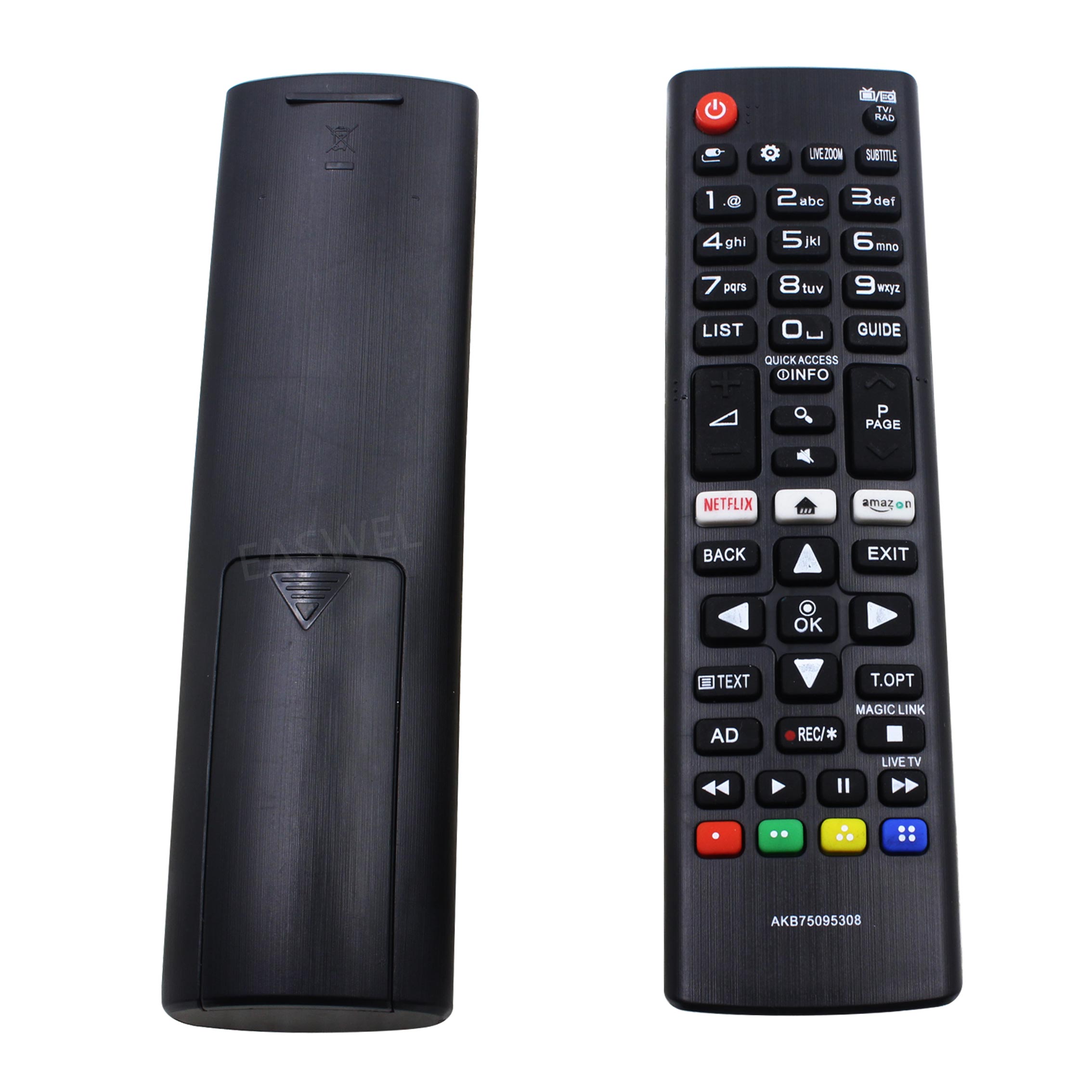 Replacement AKB75095307 Remote Control for Compatible 4K UHD LG Smart TV's