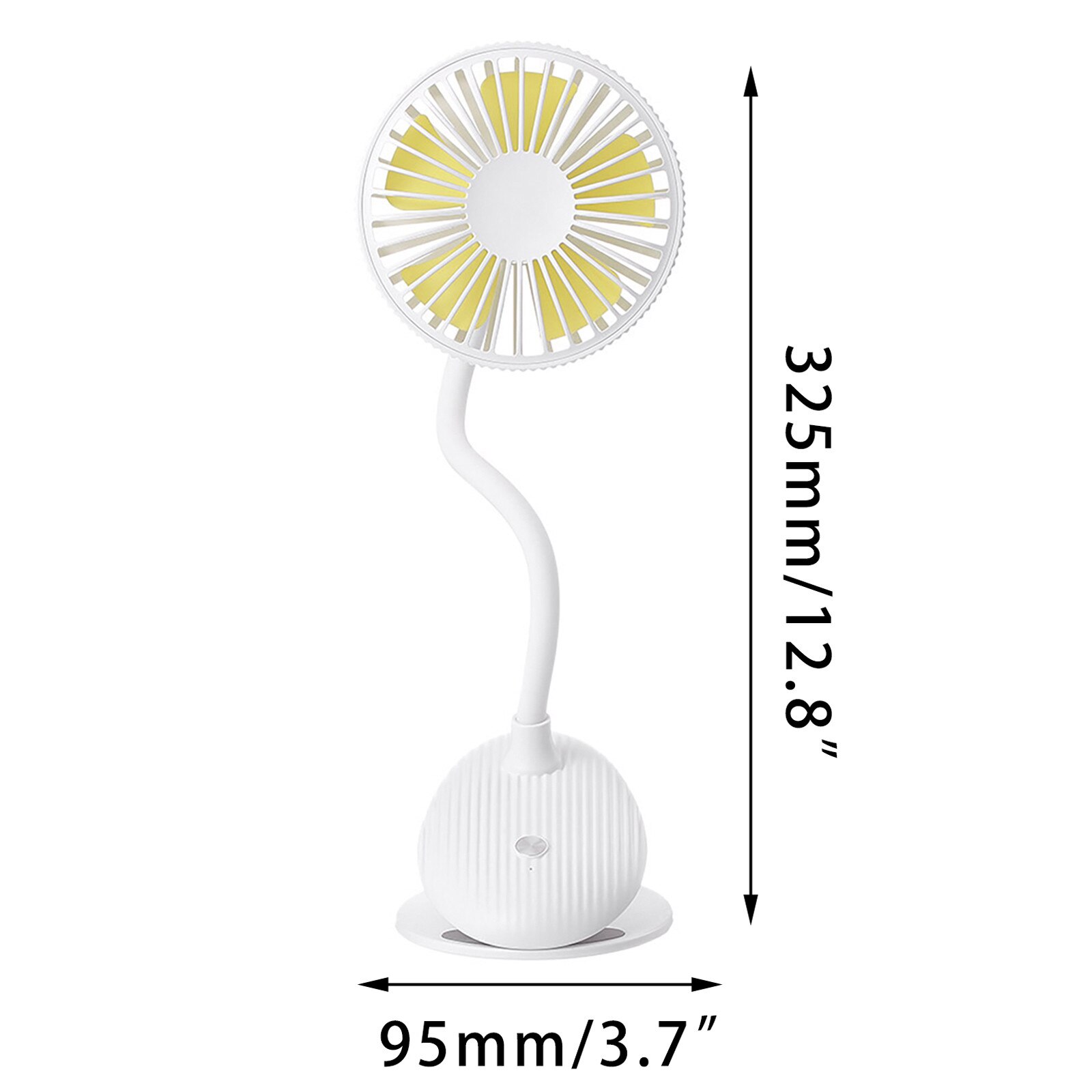 1Pc Draagbare Mini Ventilator Usb Oplaadbare Handige Handheld Fan Geschikt Voor Familie Studentenflat Verstelbare Kleine Ventilator