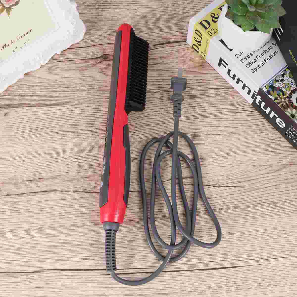 1pc włosy Straightener nastawny włosy Curler szyna anion ceramiczny elektryczny fryzjerstwo narzędzie z wtyczka