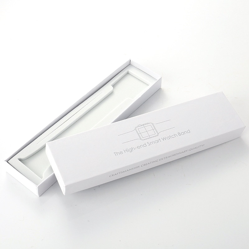Retail Papier Verpakking Prachtige Originele Eenvoudige Stijl Voor Apple Horloge Band 38Mm 42Mm 44Mm 40mm Band Geschenkdozen