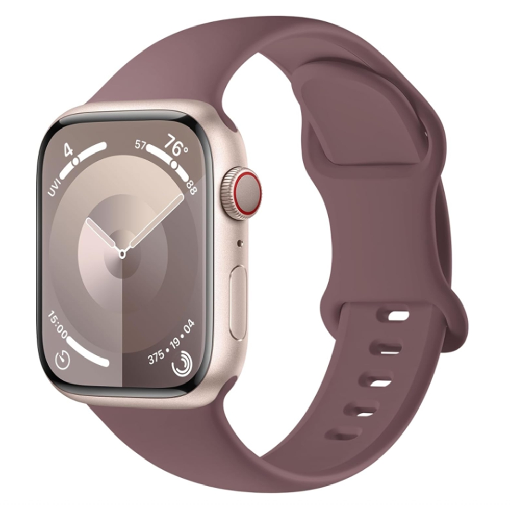 Siliconen lus Voor Apple Horloge band vrouwen voor iwatch 10/9/7/38mm 40mm 41mm 42mm 44mm 45mm 46mm Band