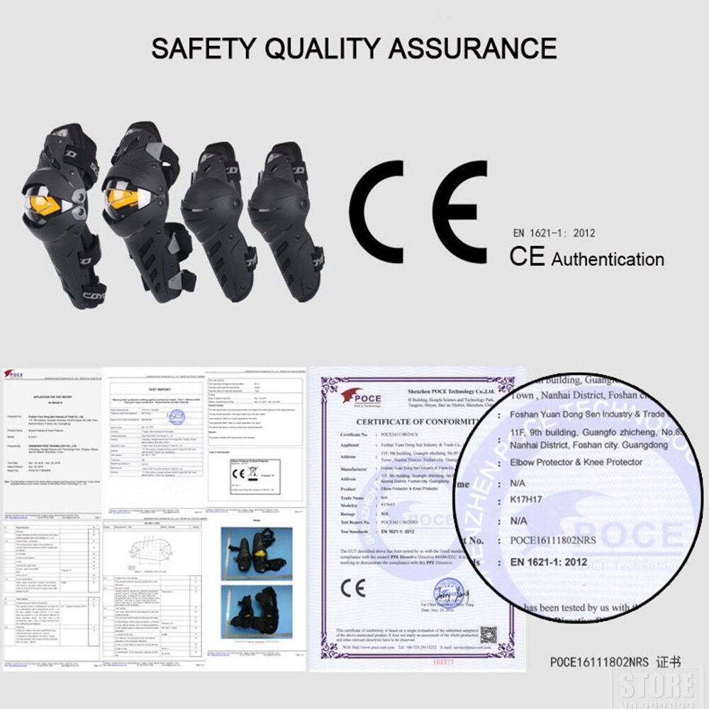 SCOYCO Moto Protection Motorcycle Knee Pads Moto Elbow Protection Moto Equipment Motorcycle Knee Protector for Men Women